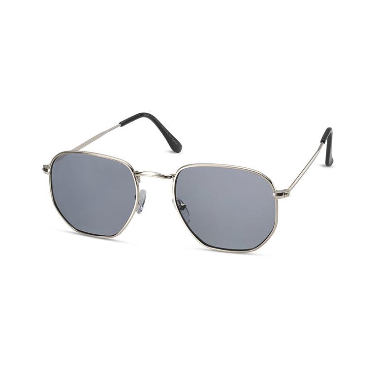TWELVE Medium Oval Classic Frame Non-Polarized Sunglasses for Women and Men Vintage Style 100% UV Protection Lens - Navy - TWELVE